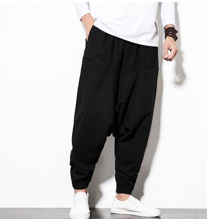 Pantalon de jogging harem pour hommes - Coupe décontractée, confort ultime et style moderne