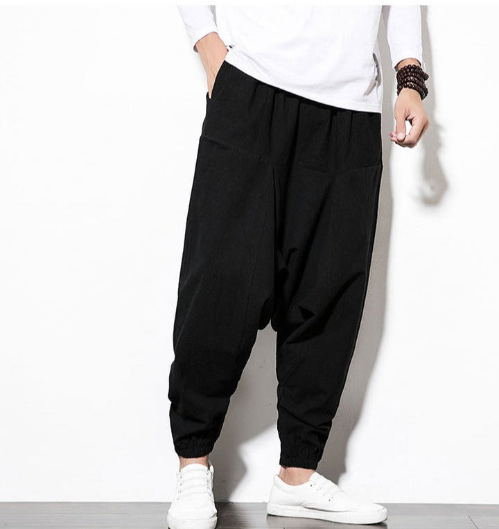 Pantalon de jogging harem pour hommes - Coupe décontractée, confort ultime et style moderne
