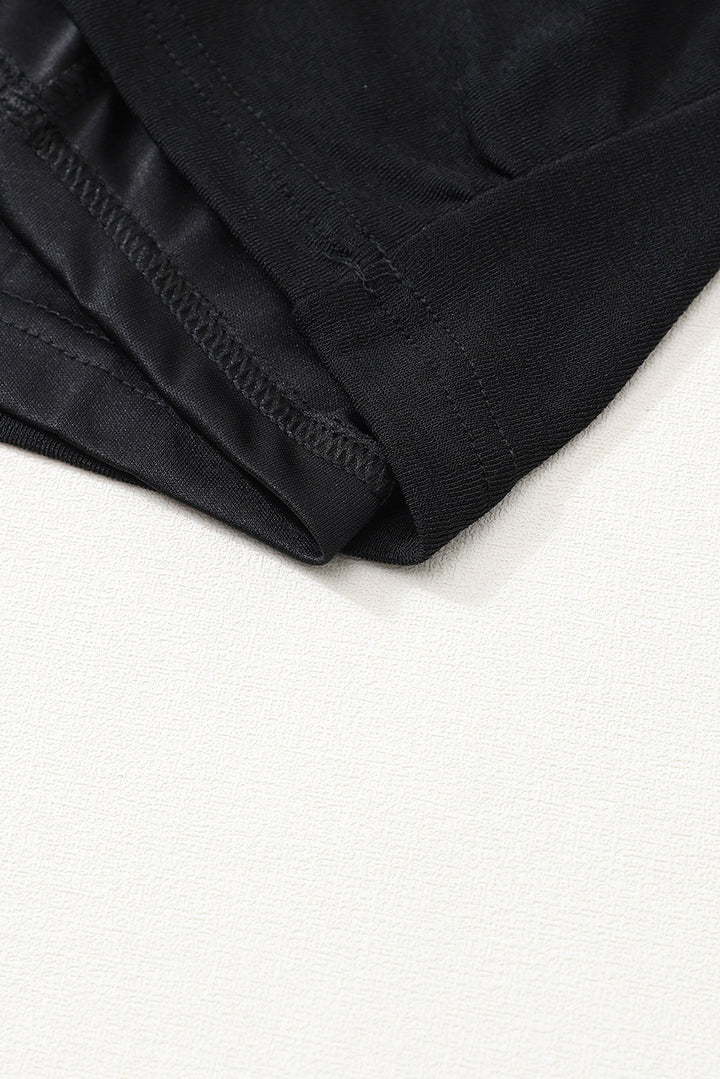 Cely | Robe Bodycon Asymétrique Noire Élégante avec Design Unique à Une Épaule