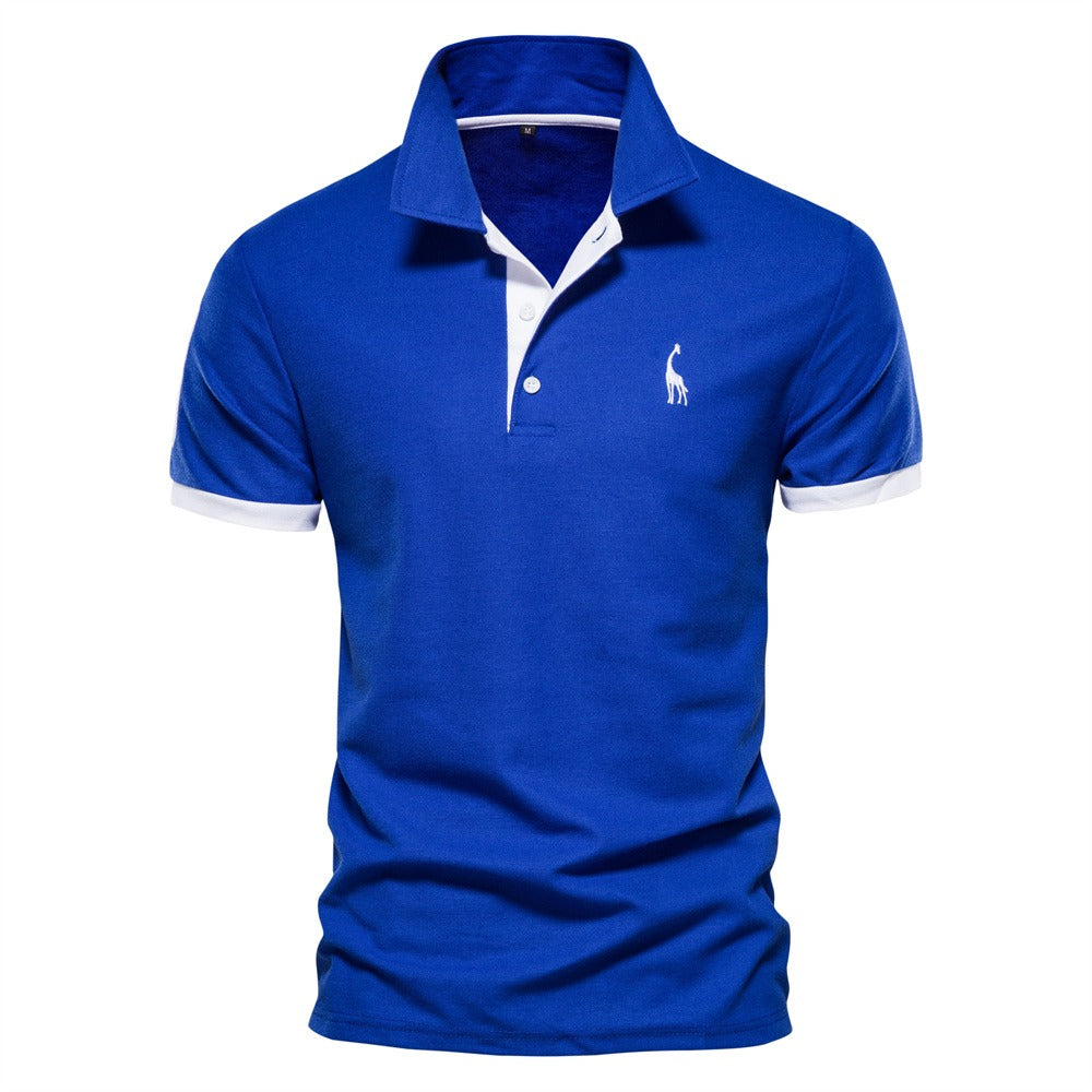 Berake | Polos Bicolores avec accents sportifs pour un look élégant