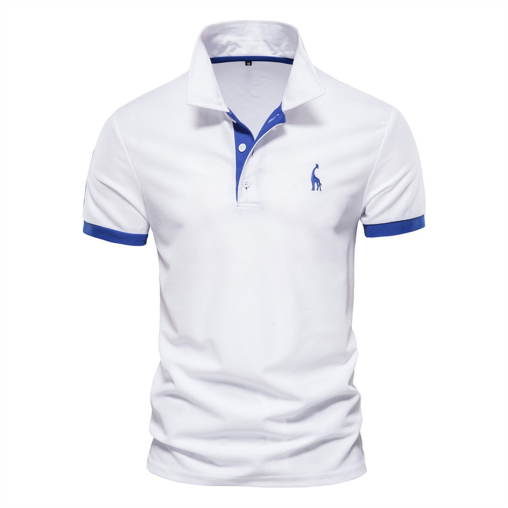 Berake | Polos Bicolores avec accents sportifs pour un look élégant