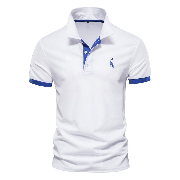 Berake | Polos Bicolores avec accents sportifs pour un look élégant