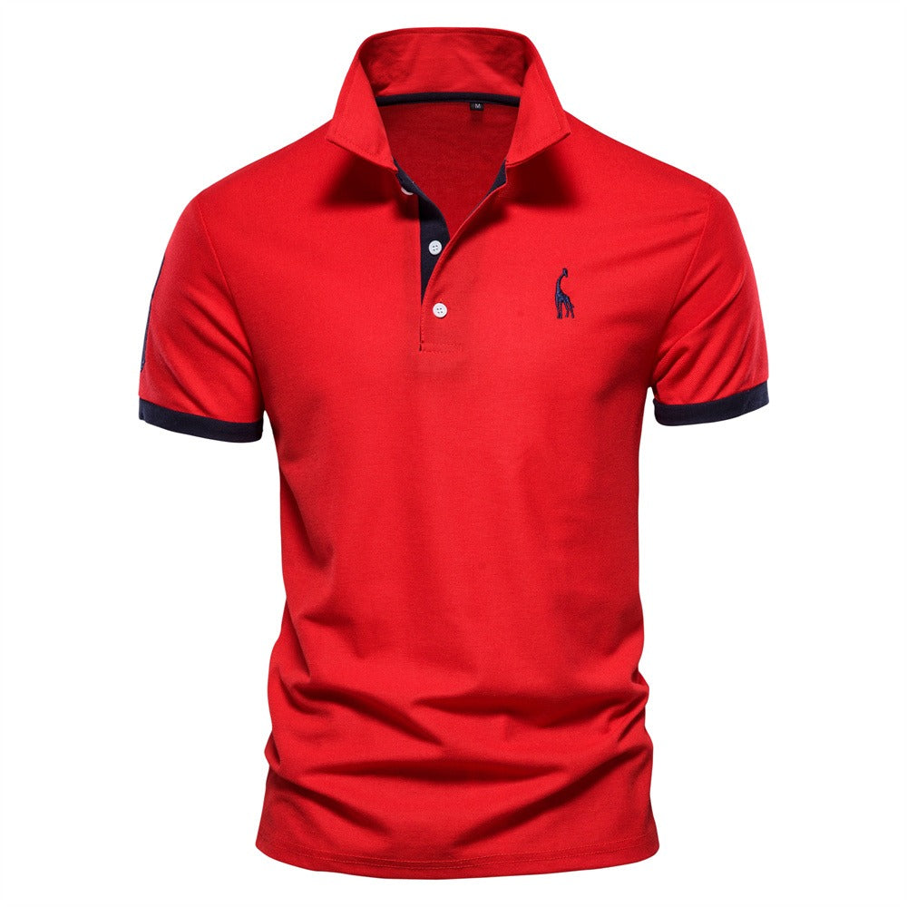Berake | Polos Bicolores avec accents sportifs pour un look élégant