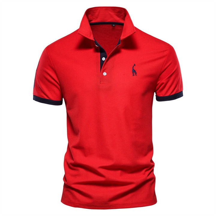 Berake | Polos Bicolores avec accents sportifs pour un look élégant