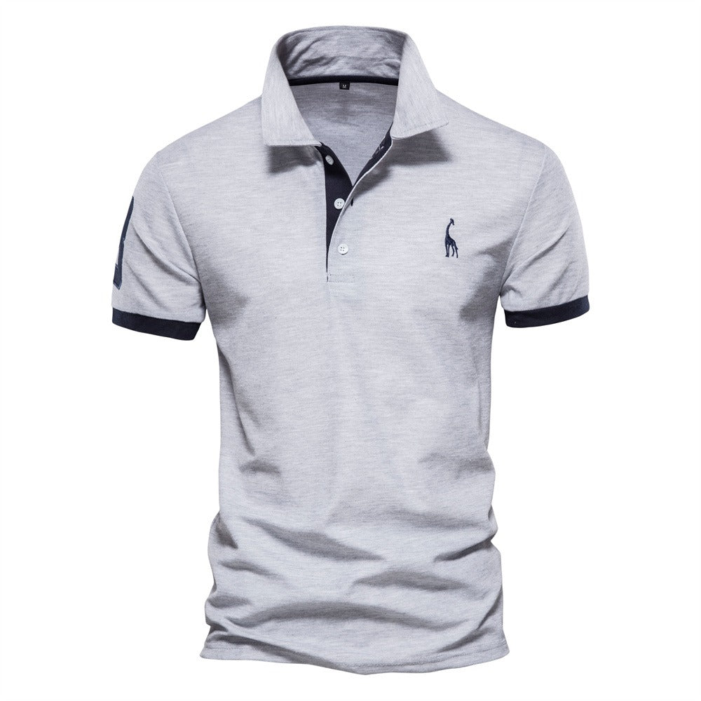 Berake | Polos Bicolores avec accents sportifs pour un look élégant