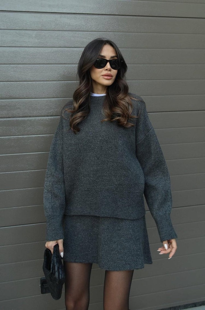 Lucie™ - Doux ensemble d'automne en laine