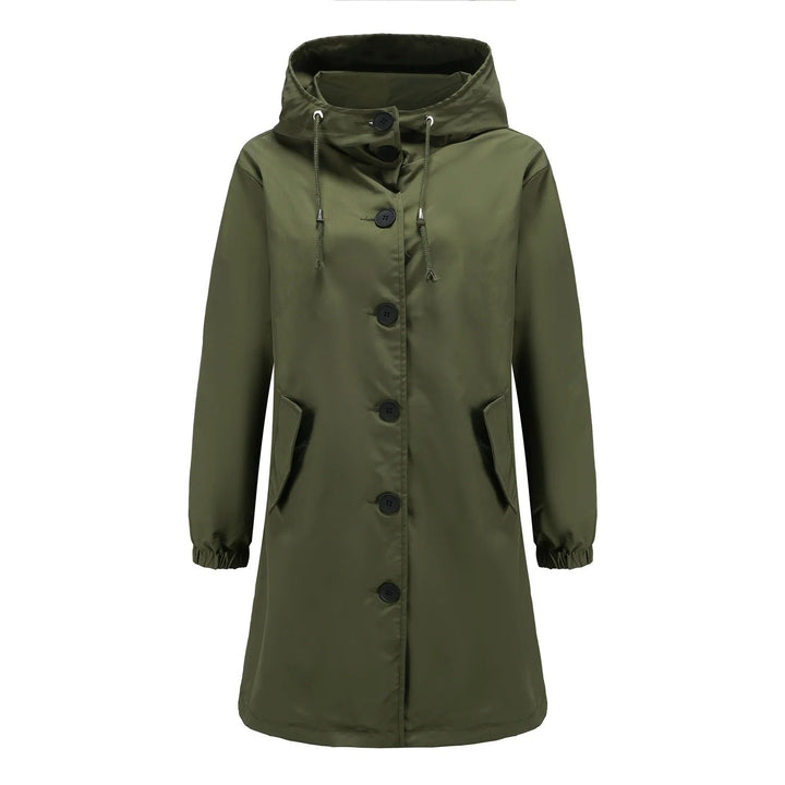 Lilas - Coupe-vent stylé pour femme avec capuche imperméable