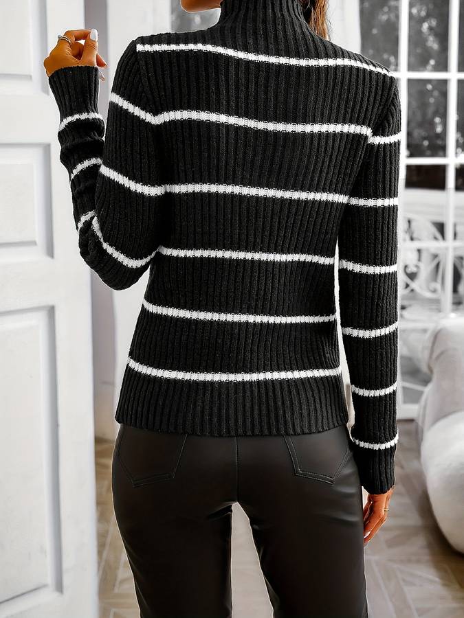 Sophie - Pull à Rayures Tendance pour un Look Chic et Confortable
