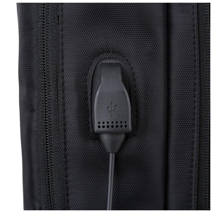 Sécurité et commodité : Sac à dos anti-vol avec port de chargement USB pratique