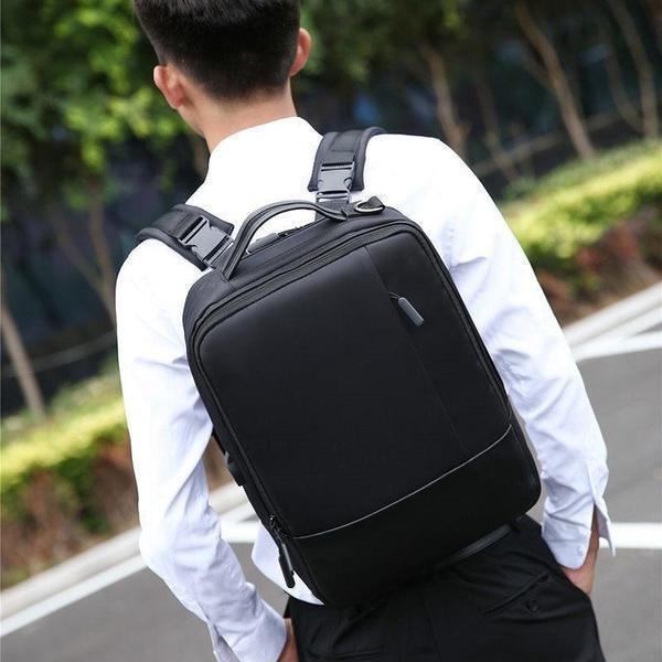 Sécurité et commodité : Sac à dos anti-vol avec port de chargement USB pratique