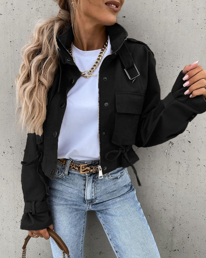 Tessa - Veste en denim élégante pour femmes