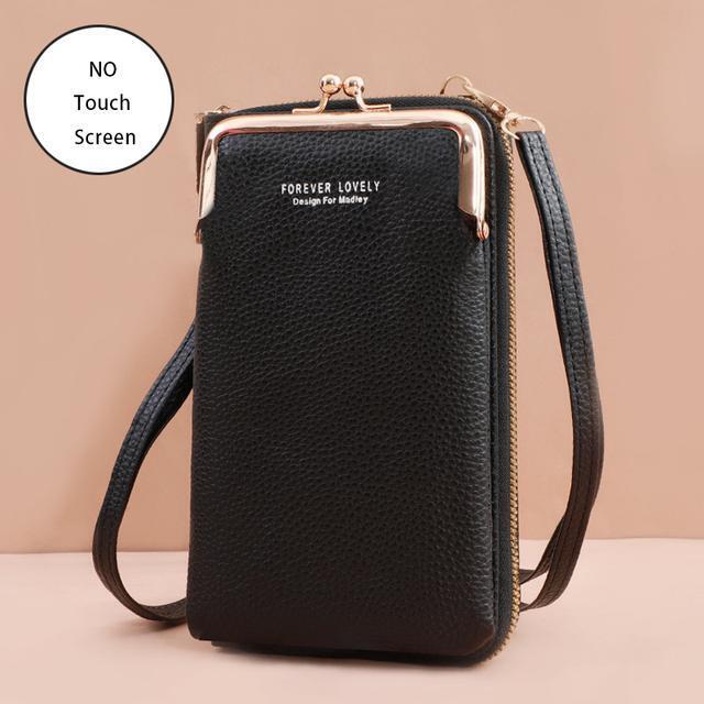 Sacoche crossbody compact et élégante avec un porte-carte multifonction pratique.