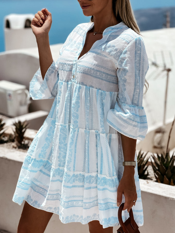 Beda | Robe d'été boho pour femmes - Robe de plage légère et fluide offrant un confort optimal