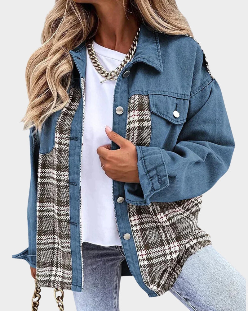 Lina - Veste denim d'automne stylée pour femmes