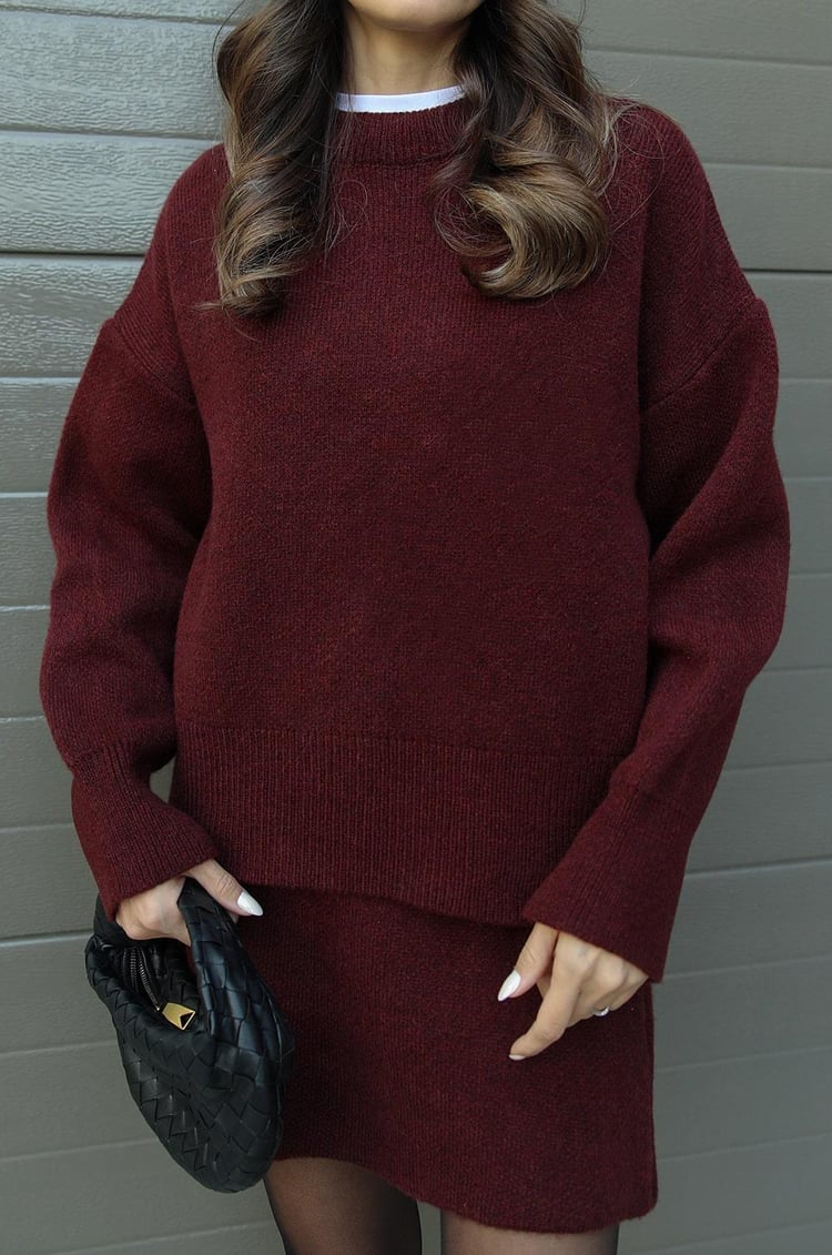 Lucie™ - Doux ensemble d'automne en laine