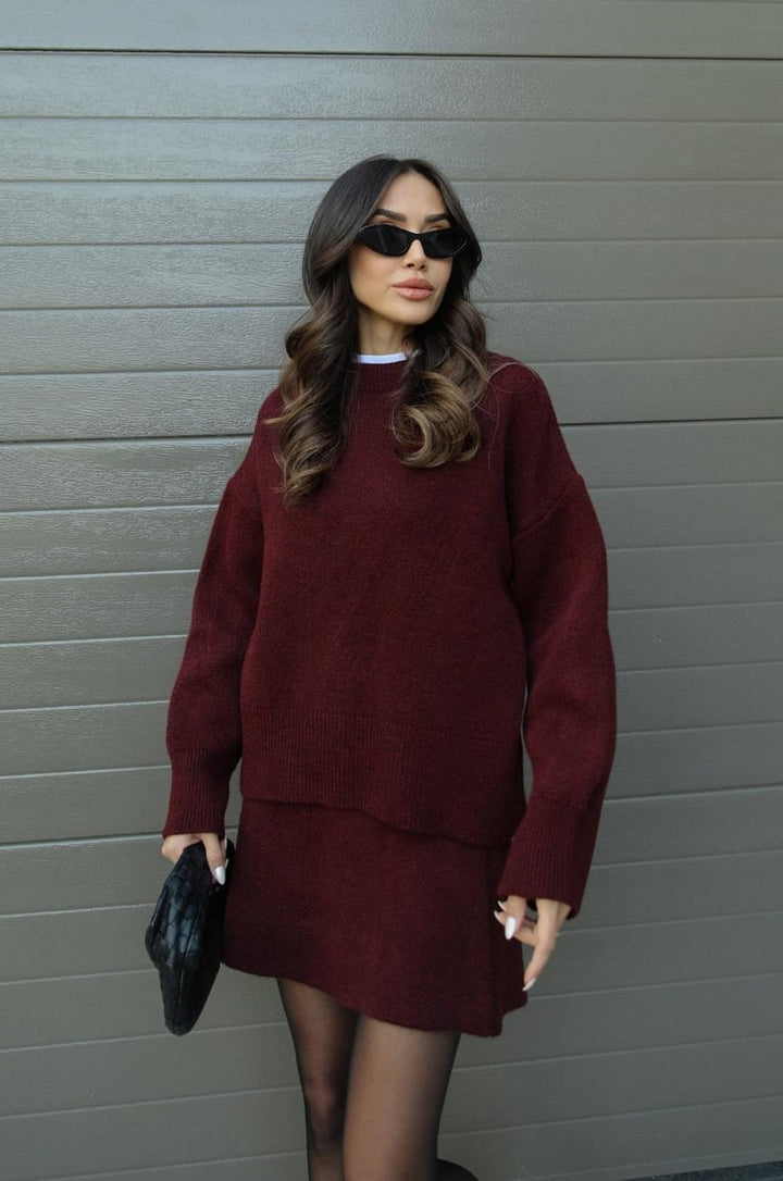 Lucie™ - Doux ensemble d'automne en laine