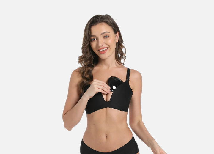 Mieke - Adhésifs Faciles à Appliquer pour Un Look Naturel avec des Coussinets de Soutien-Gorge Unis