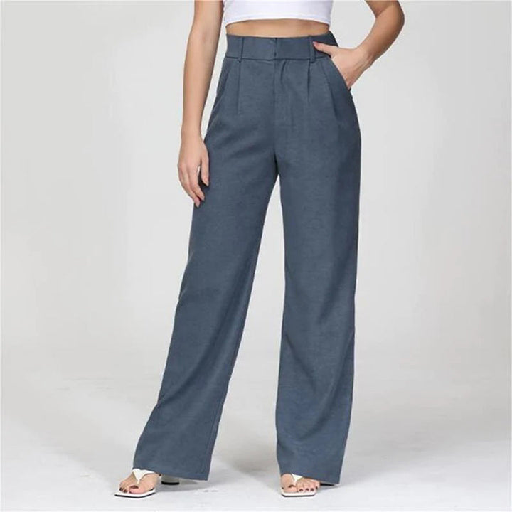 Serenna - Pantaloons haute taille élégant pour un look stylé