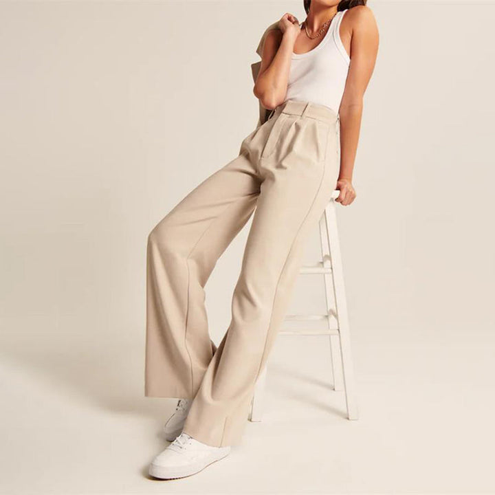 Serenna - Pantaloons haute taille élégant pour un look stylé