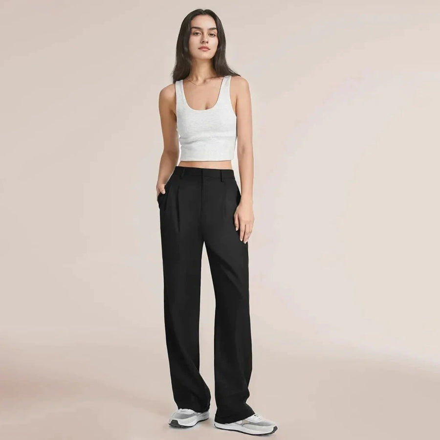 Serenna - Pantaloons haute taille élégant pour un look stylé