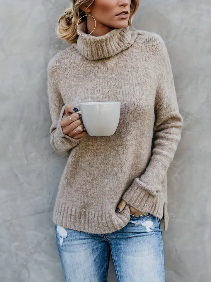 Chic pull à col roulé Clara pour un style sans effort