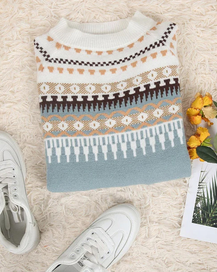 Diana - Pull élégant en maille boho pour un look tendance