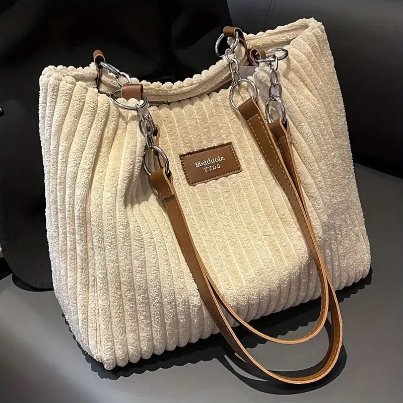 Camillia - Sac en velours côtelé mignonne alliant style et fonctionnalité