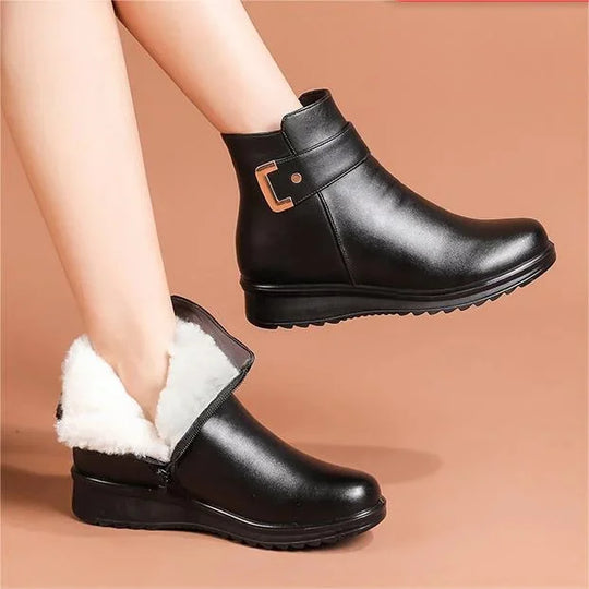 Comfortable™ Ankle Boots | Premium PU Leather | Elegant and Durable Design