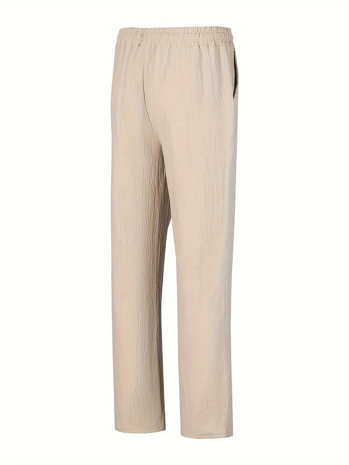 Mateo - Pantalon en lin pour homme Respirant pour un confort et un style ultimes.