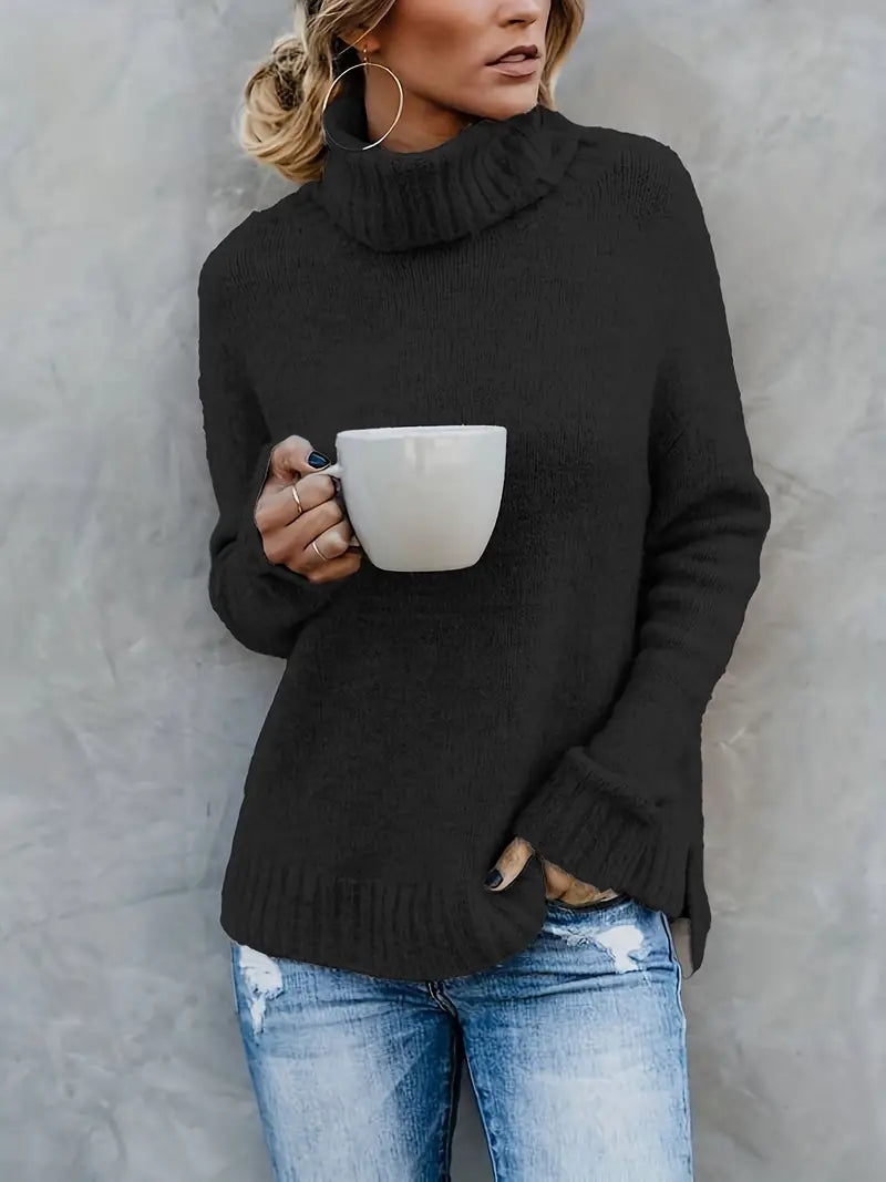Chic pull à col roulé Clara pour un style sans effort