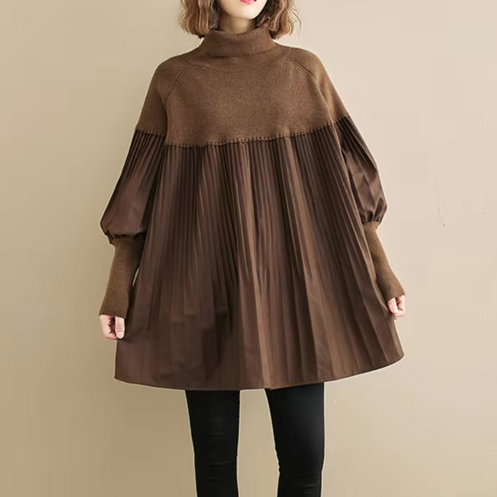 Raiza - Pull Élégant et Tendance avec Pliés Chic pour Femmes