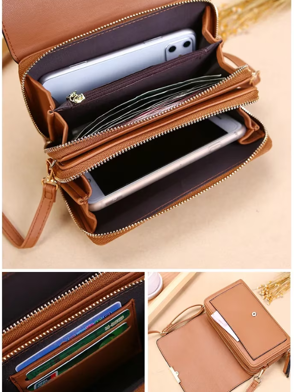 Sac en cuir synthétique élégant et classique pour un style intemporel.