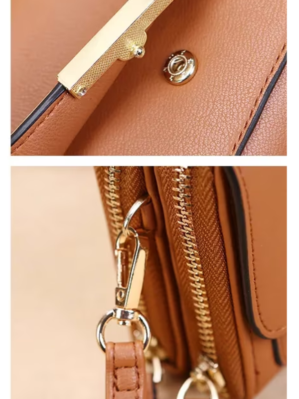 Sac en cuir synthétique élégant et classique pour un style intemporel.