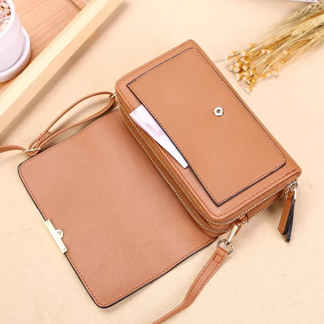 Sac en cuir synthétique élégant et classique pour un style intemporel.