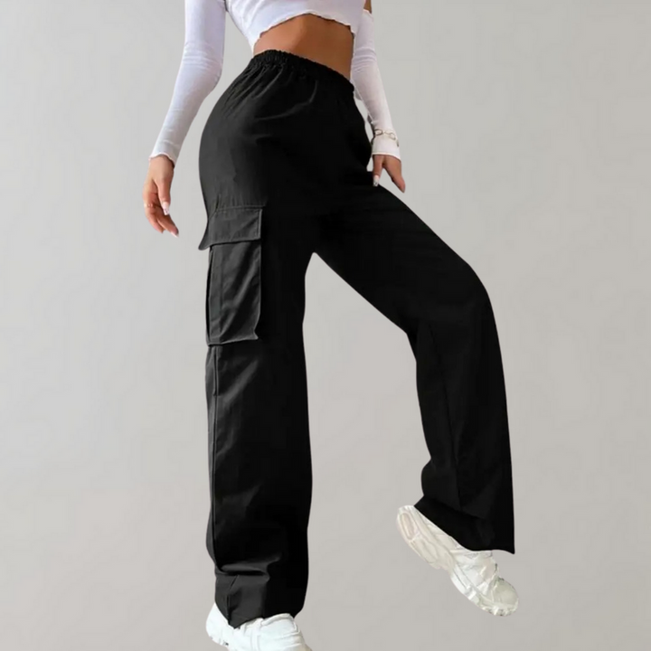 Senovia - Pantalon cargo droit et élégant pour femmes, pour un look tendance et confortable.