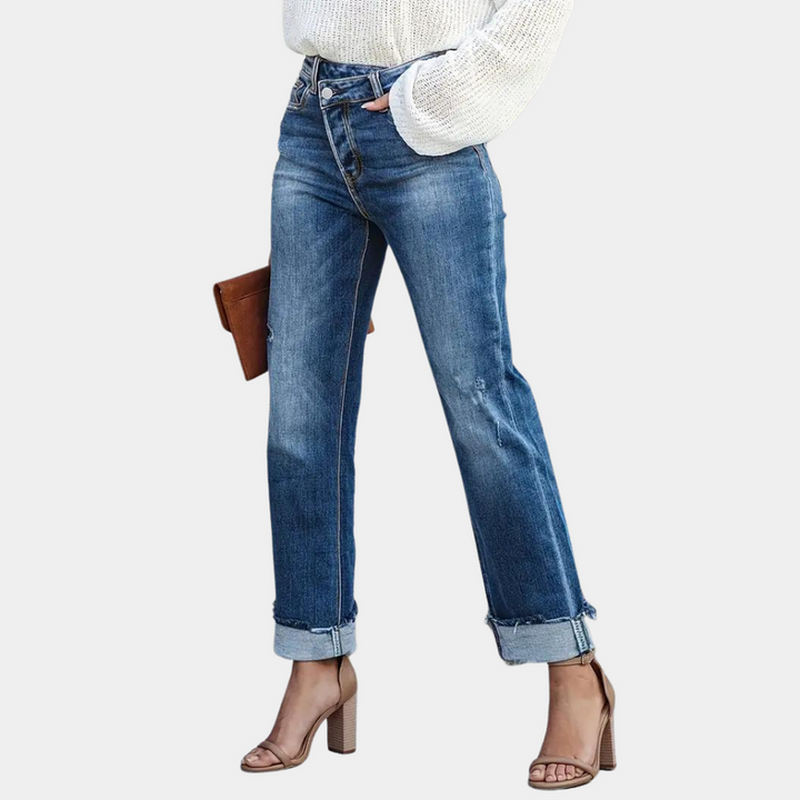 Sorentia - Jeans décontractés à la mode et confortables pour femmes
