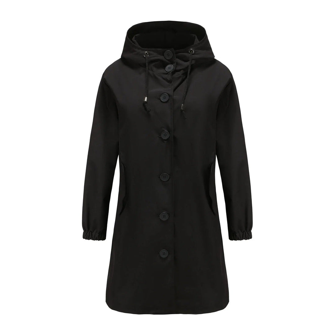 Lilas - Coupe-vent stylé pour femme avec capuche imperméable