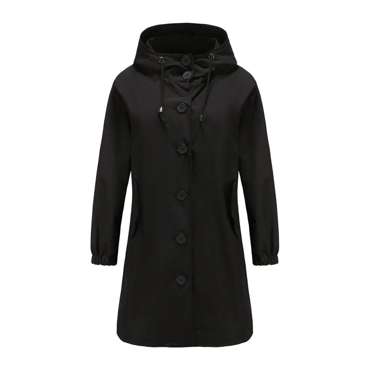Lilas - Coupe-vent stylé pour femme avec capuche imperméable