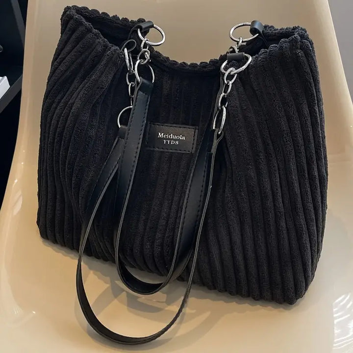 Camillia - Sac en velours côtelé mignonne alliant style et fonctionnalité