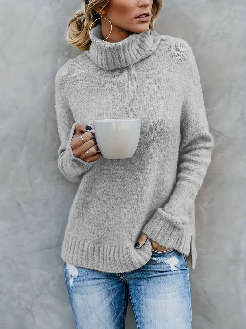 Chic pull à col roulé Clara pour un style sans effort