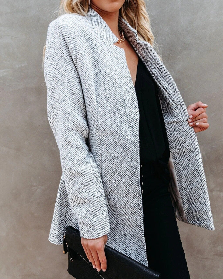 Bellerose | Blazer luxueux doux avec une élégante ouverture devant