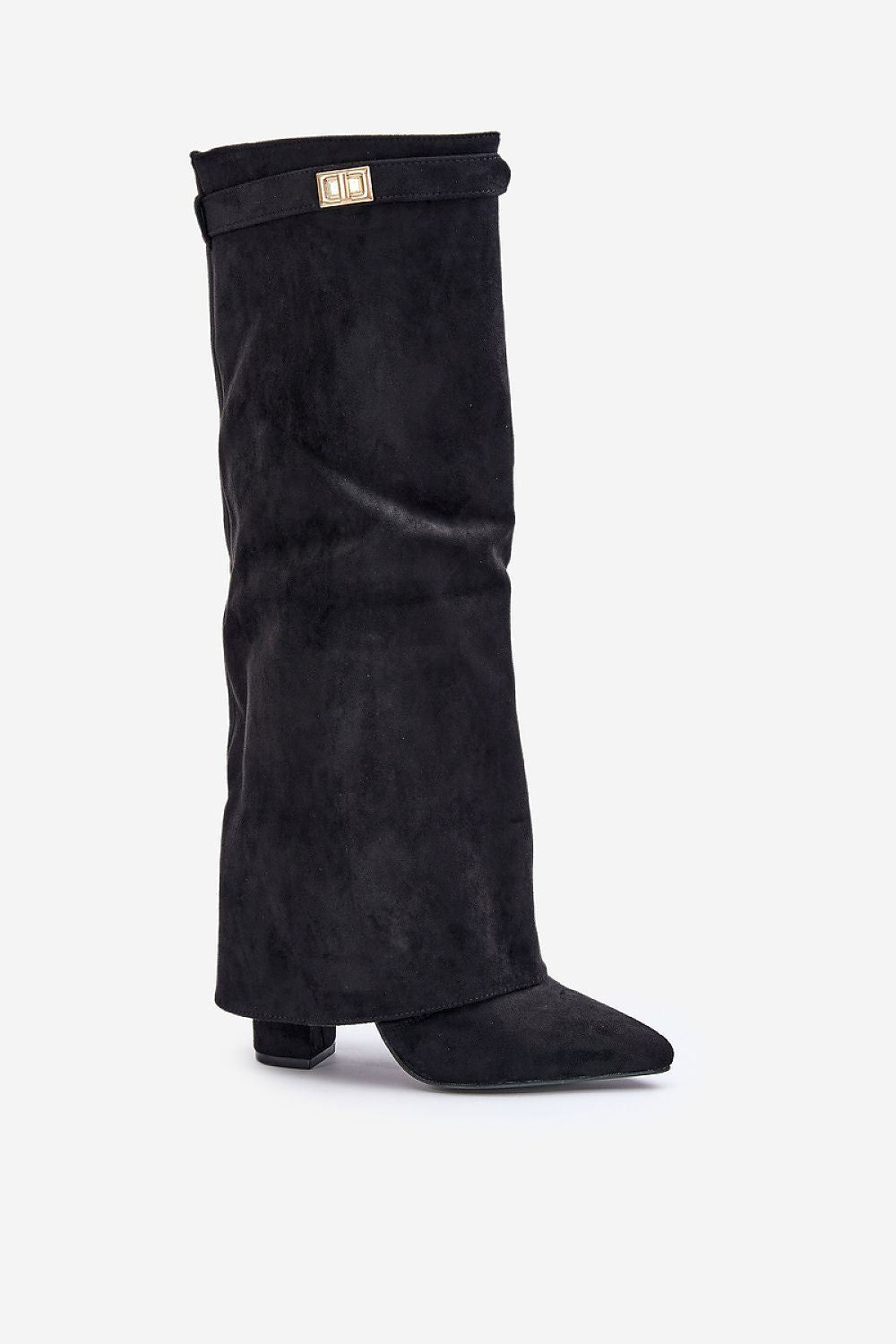 Kiara | Botte de genou élégantes avec une boucle tendance