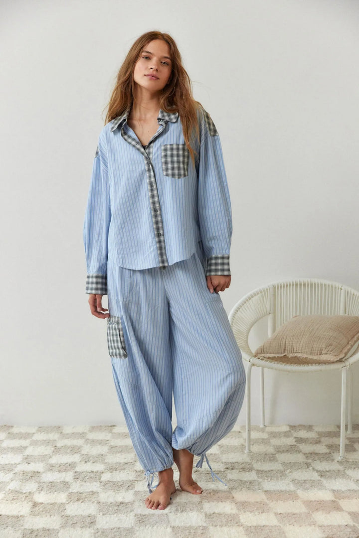CosyCotton | Ensemble de Pyjama de Luxe en Deux Pièces - Coton Doux et Élastique pour un Confort Ultime