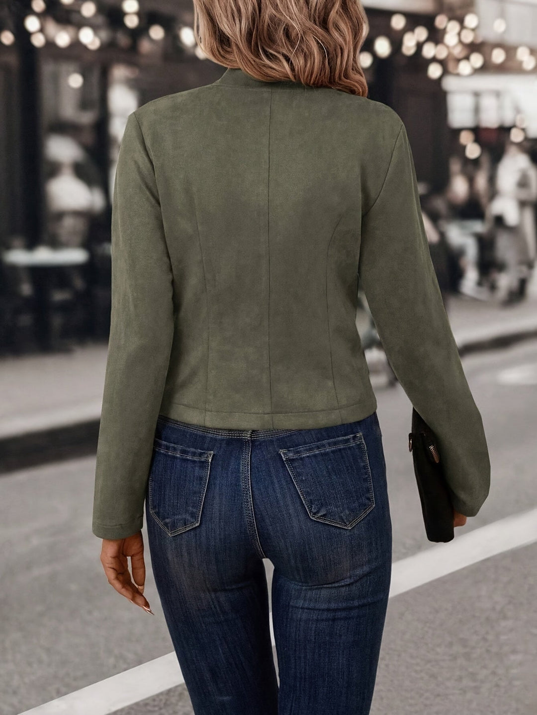 Doris - Veste ouverte double face stylée pour les femmes soucieuses de la mode
