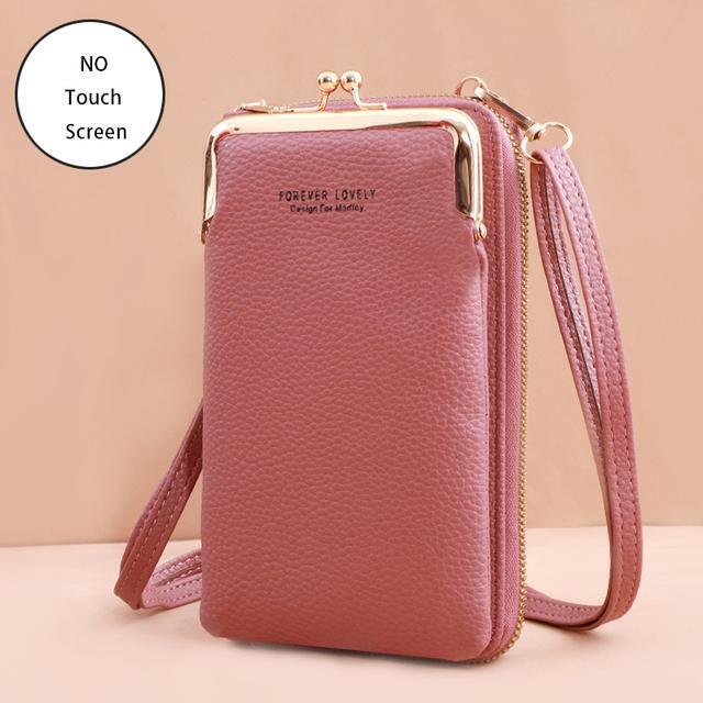 Sacoche crossbody compact et élégante avec un porte-carte multifonction pratique.