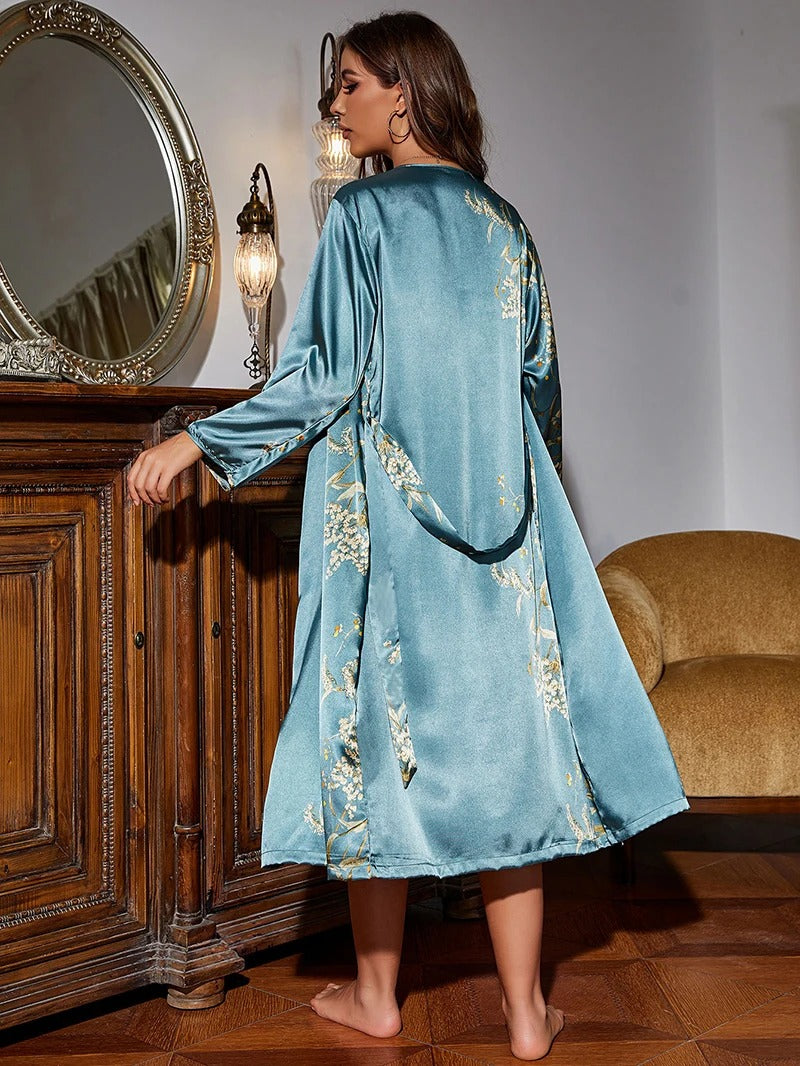 Shairee | Chemise de nuit et peignoir luxueux et élégant pour un confort ultime