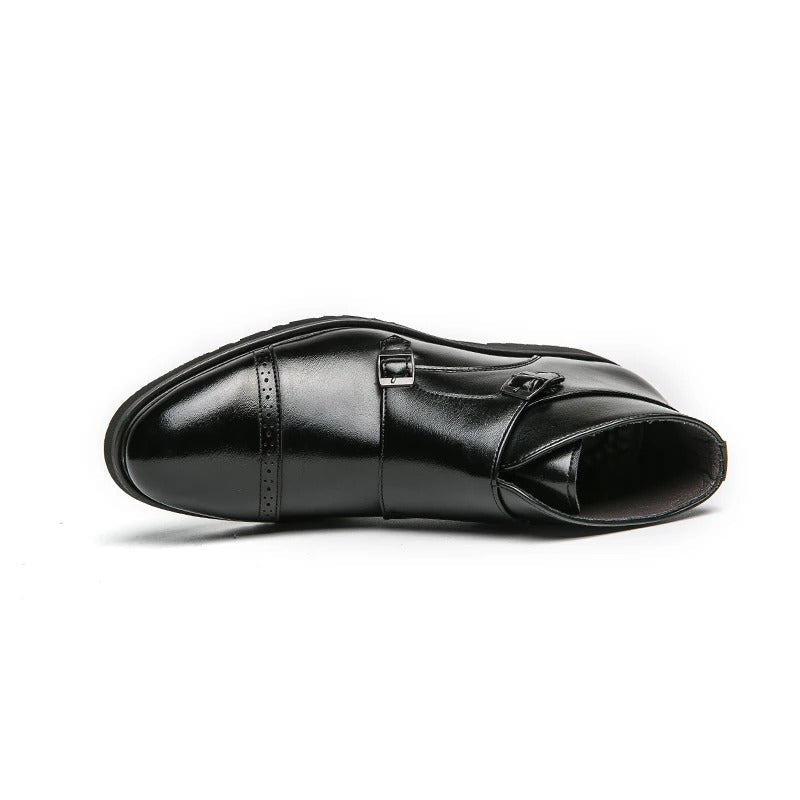 Gert™ Bottines Élégantes avec Boucles Doubles pour un Look Stylé