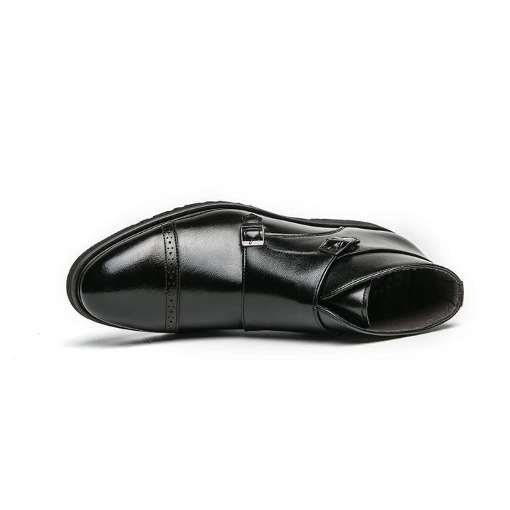 Gert™ Bottines Élégantes avec Boucles Doubles pour un Look Stylé