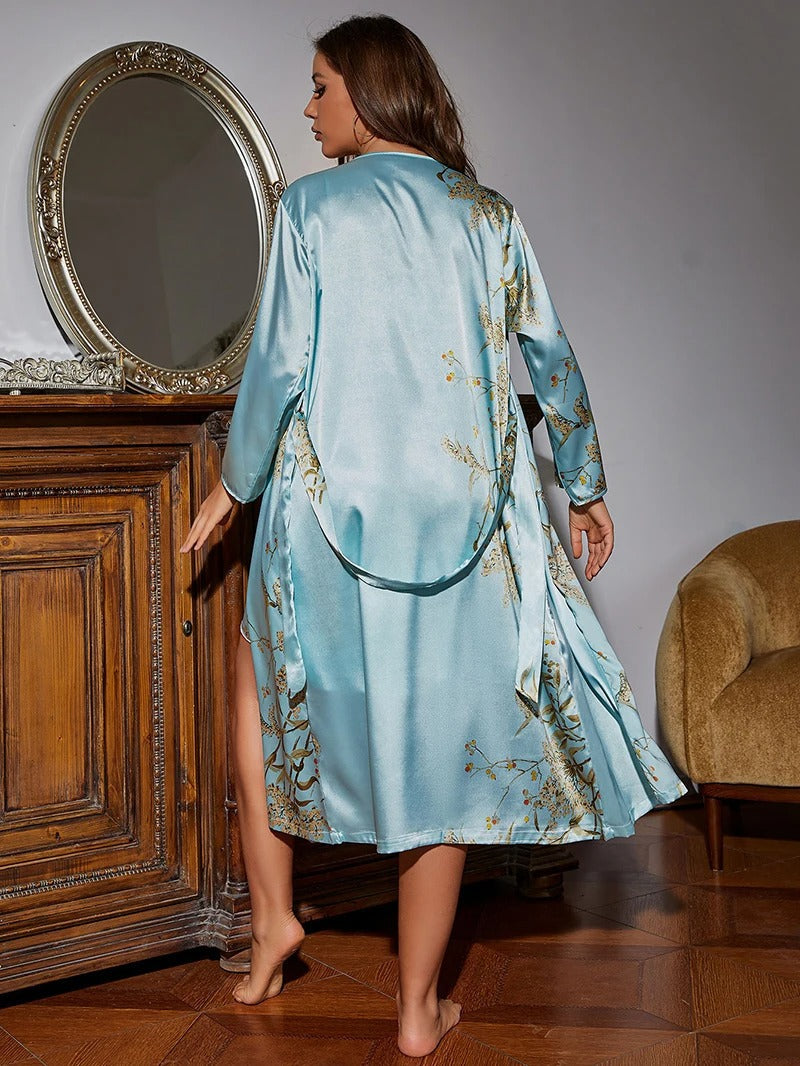 Shairee | Chemise de nuit et peignoir luxueux et élégant pour un confort ultime
