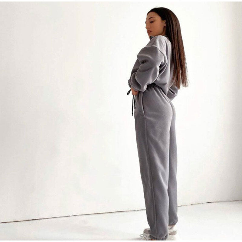 Giselle - Jogging gris stylé pour femmes